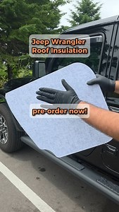 279 reactions · 15 shares |  Jeep Wrangler JLU Roof Insulation ✨...