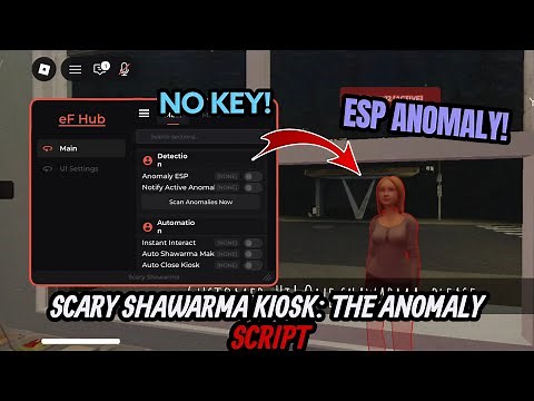 Scary Shawarma Kiosk: The ANOMALY Script *NO KEY* - Esp Anomaly | Auto Make Shawarma | Auto Close