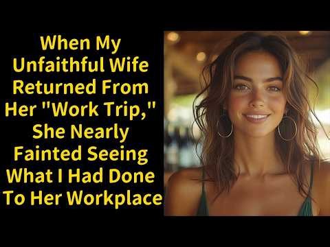 When My Unfaithful Wife Returned From Her ＂Work Trip,＂ She Nearly Fainted Seeing What I Had Done