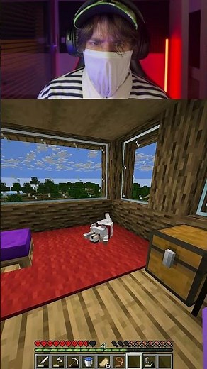 ZÁHADA Mého Pejska v Minecraftu... #shorts #minecraft