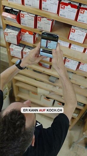 Mit der Kamera direkt aus dem Lager bestellen 📸
