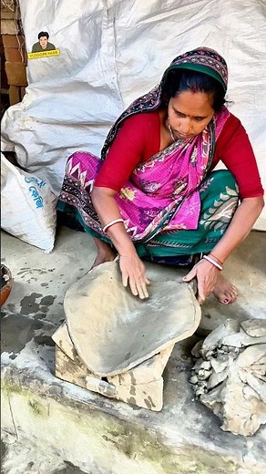 Awesome skill see how to make a roof tali by hand.!😱#foryou