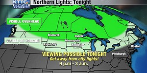 Northern Lights possible tonight