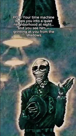 The Grinning Man: A Creepy Encounter with a Mysterious Figure