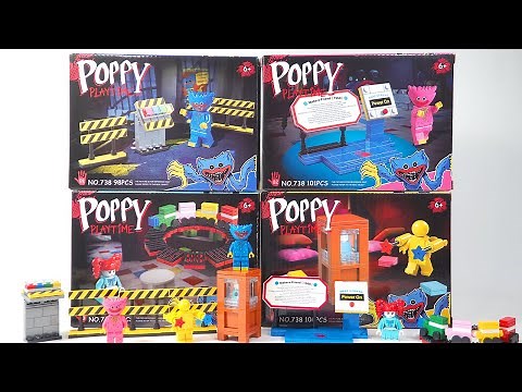 LEGO Poppy Playtime Set | Unofficial LEGO Stop Motion Build Review