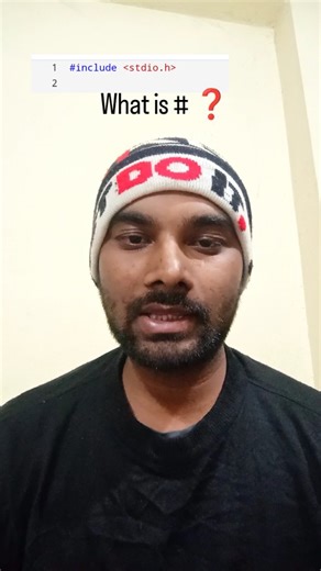 Shubham Baghel on Instagram: "What is Preprocessor 🔥 in C Language 🤔? | How Preprocessor Works Explained in Hindi 🇮🇳 #codescene Most beginners use include (stdio.h) in C language, but very few actually understand what a preprocessor is and how it works. In this video, you will learn: ✔ What is Preprocessor in C Language ✔ How Preprocessor works step by step ✔ Why we use Preprocessor ✔ What is a Header File (stdio.h explained) ✔ What happens if we don’t use Preprocessor ✔ Real life example to