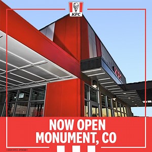 🍗 Guess what Monument, CO? KFC is officially open and ready to serve up some deliciousness 😋 Swing by our new location to enjoy your favorite fried chicken. | KFC
