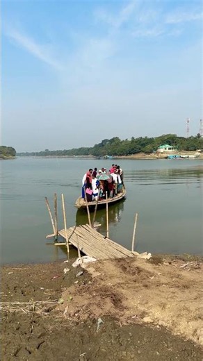 Surma river crossing, Sunamganj | সুরমা নদী পারাপার, সুনামগঞ্জ | #sunamganj #surma #river