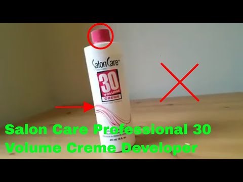 ✅ How To Use Salon Care Professional 30 Volume Creme Developer Review
