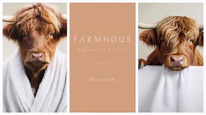 Drsoum Funny Donkey Animal Framed Wall Art Prints Toilet Room Decor Cute Bathroom Signs Rustic Canvas Painting Farmhouse Guest Artwork 8x10in(Framed)