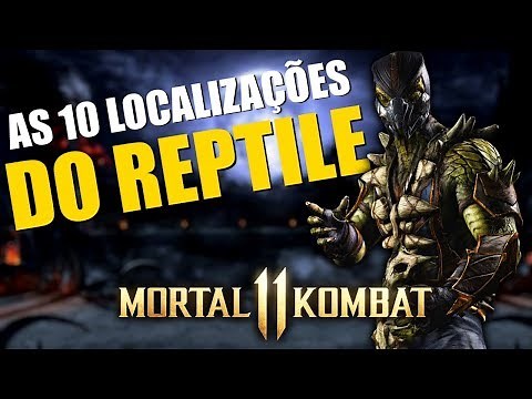 MORTAL KOMBAT 11: THE 10 LOCATIONS OF REPTILE IN THE KRIPT