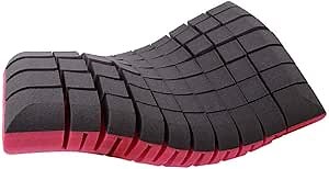 Memory-Foam-Pillow Bed Sleeping Comfort F1F2-Cubes - Premium Geometric Structured Supportive Firm Soft Sided with Zippered Cover Standard