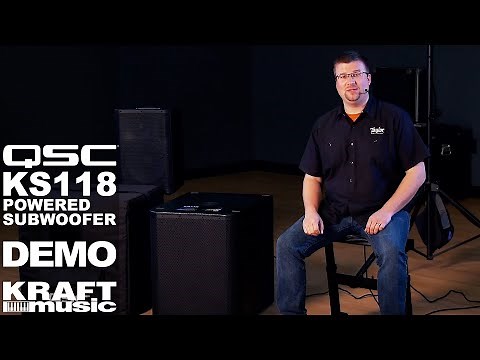 QSC KS118 Powered Subwoofer - Overview