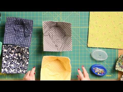 Make a Fabric Bowl | Quilter's Guide | The Sewing Studio