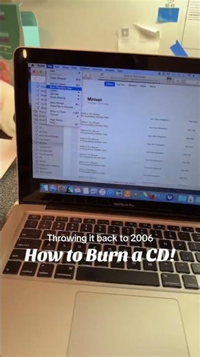 Burning a CD!