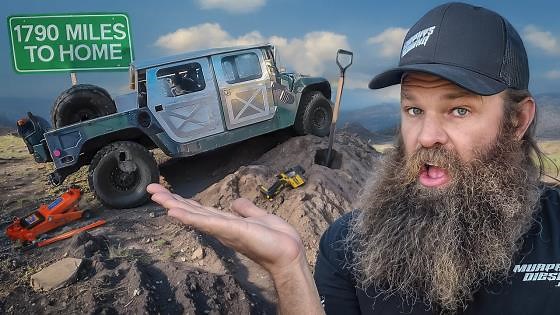 I bought a Humvee and tried driving it 1,790 miles home