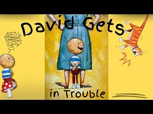 😵‍💫 No David. DAVID GETS IN TROUBLE (kids books read aloud) animated