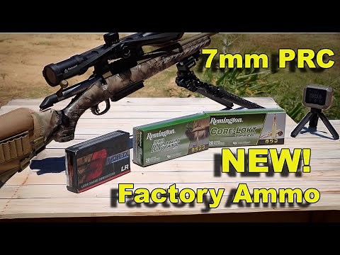 The BEST New Factory Ammo for 7mm PRC Tested!