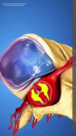 Here are the most common early signs of sciatica (3D animation) #sciatica #sciaticapain #sciatic