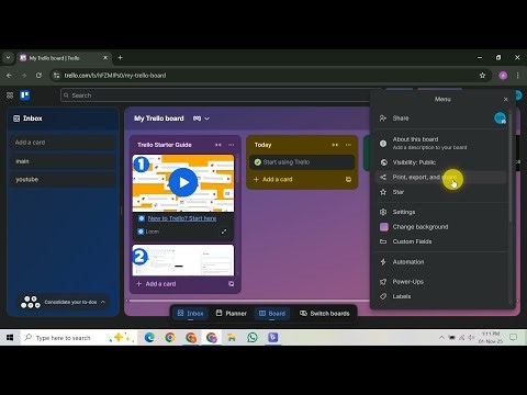 How To Print Trello Cards