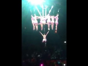 Spectator records shocking fall of acrobats during Ringling Bros. circus performance