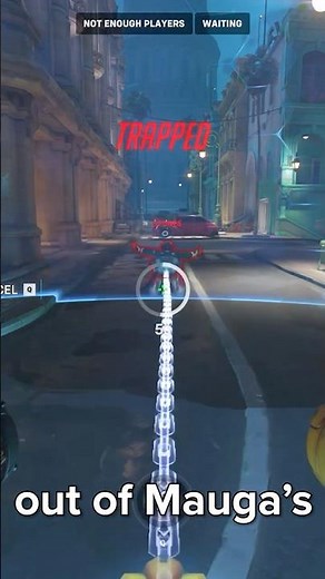 You can EMOTE to escape Mauga's ULTIMATE #overwatch2 #ow2 #Season20 #paytowin (now patched)