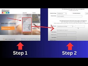 How to register your screenplay with the WGA [STEP BY STEP]