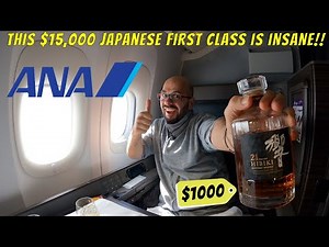 The BEST FLIGHT EVER! 4K Trip Report 14 Hours in ANA New First Class "The Suite"