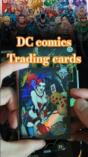 Opening DC comics Extended Universe Trading Card packs. GREAT pulls! #dc #tradingcards #tcg #comics