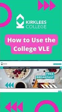 How to Use the VLE at Kirklees College