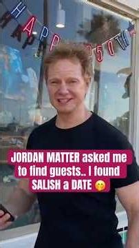 JORDAN MATTER asked me to find guests.. I found SALISH a DATE 🤭 #jordanmatter #salishmatter
