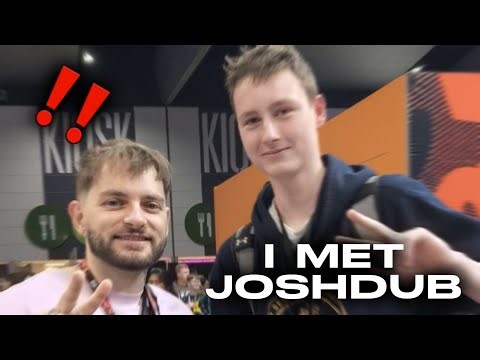 I met JoshDub at pax! (Crazy encounter)