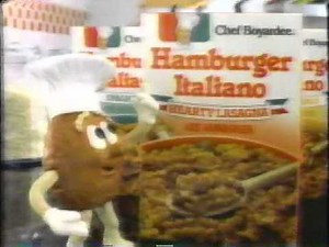 1986 Chef Boyardee's Hamburger Italiano Commercial