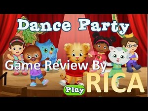 Daniel Tiger Dance Party PBS Kids Preschool Game Play