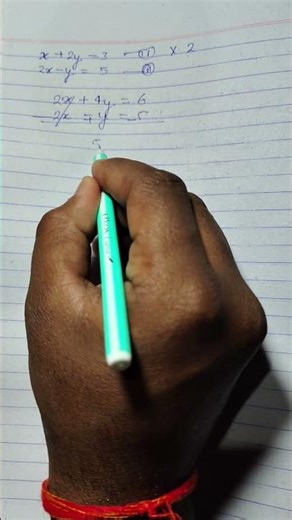 Solve Linear Equations Using Addition: A Simple Guide#educational #class 10th#maths