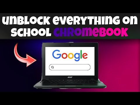 HOW TO UNBLOCK EVERYTHING ON SCHOOL CHROMEBOOK!