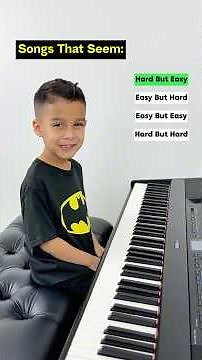 5 Year Old Piano Prodigy Plays Songs That Seem 🎹 Jelijah Diaz #piano #talentedkids #prodigy #pianist