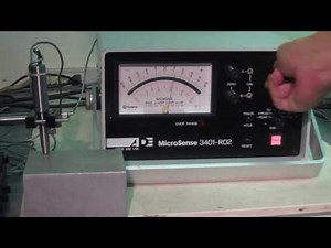 MicroSense 3401-R02 Precision Capacitive Position Sensor (capacitance displacement sensor) 動作確認