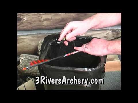 Using the Saunders Feather Stripper Fletching Tool