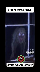 Strange creatures shows up at women’s window because there be an alien? #Alien #UFO #Aliens #UFOs | UFO GOD