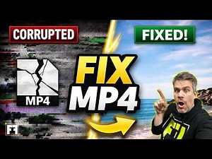 How to REPAIR DAMAGE MP4 VIDEO Files - No Tech Skills Required! (Easy Fix)