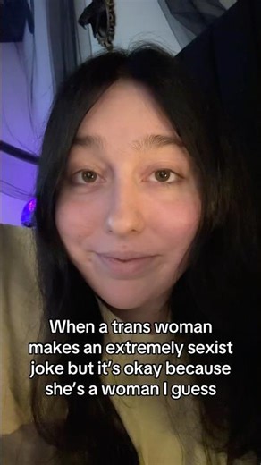 When a Trans Woman Makes a ‘Sexist’ Joke… and It’s Suddenly ‘Okay’ 😂🏳️‍⚧️