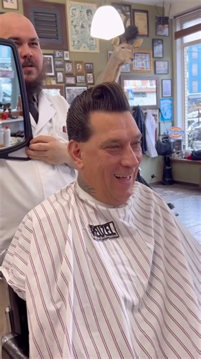 The Perfect Old School Pomp (with a Ducktail!) at Schorem