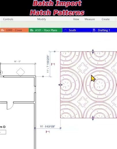 How to Batch Import Hatch Patterns in Revit using PyRevit | Revit Time-Saving Hack #shorts #ytshorts