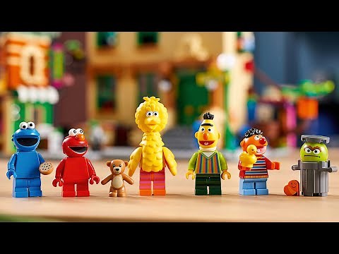 LEGO Ideas 123 Sesame Street | Designer Video | 21324