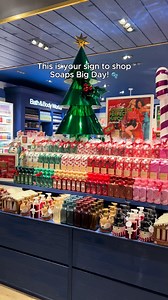 Soaps Big Day is here—have you stocked up yet? 🫧 ​ All Hand Soaps & Bar Soaps are $2.95, and Gentle & Clean Foaming Hand Soap Refills & select Dispensers are $9.95. Shop online in-store now! Shop now: https://bathandbodyworks.visitlink.me/N1pxcn | Bath & Body Works