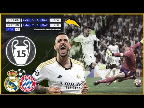 The day Joselu's Real Madrid came back against Bayern | Champions League semi-final 2024