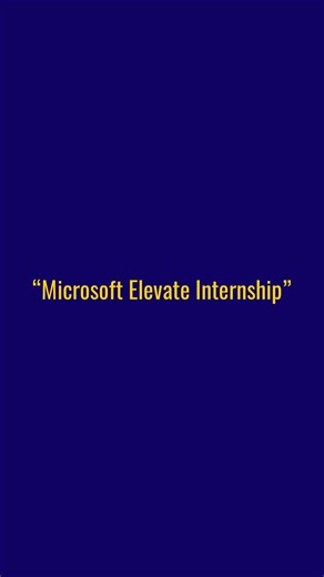 Shreyas L Arer on Instagram: "Don’t miss this opportunity ‼️ Important Disclaimer: This video is for educational and informational purposes only. The content reflects my personal experience and the steps I took to apply for the Microsoft Elevate certification program. • No Official Affiliation: This video is not sponsored, endorsed, or produced by Microsoft . I am not an official spokesperson, recruiter, or representative of the company. • Accuracy of Information: Application procedures, eligibi