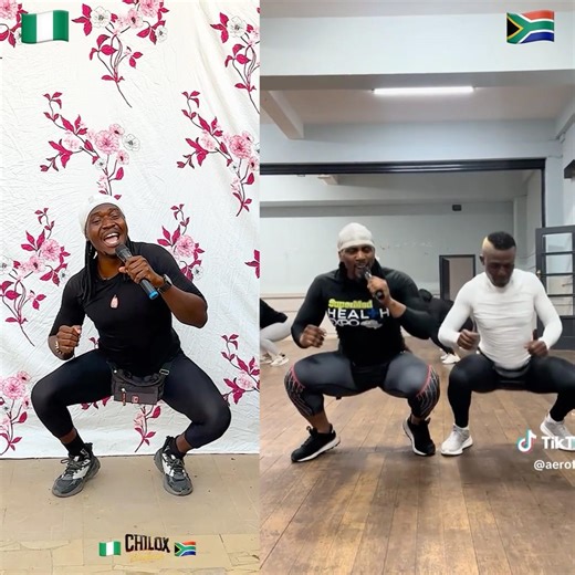 Fitness Is Fun 🇳🇬❤️🇿🇦 #chiloxtheexuberant #kingofsquats #trending #viral #glutes