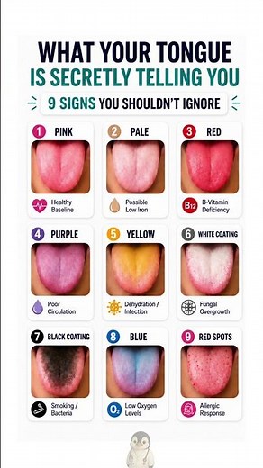 9 Tongue Warning Signs You Should Never Ignore